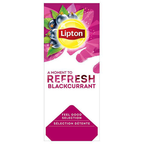 Picture of LIPTON TEA BLACKCURRANT (25 TEA BAGS)
