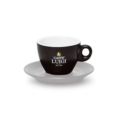 Picture of BLACK CAPPUCCINO CUP CAFFE' LUIGI