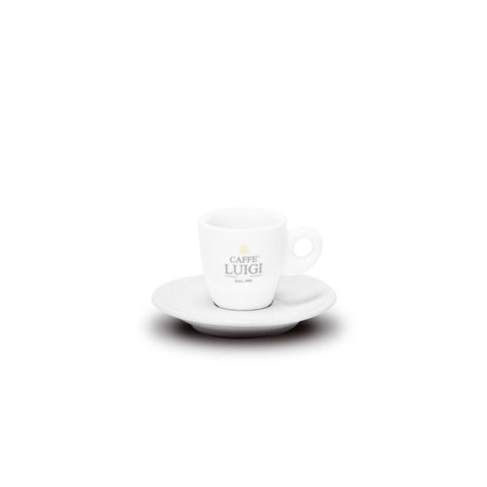 Picture of WHITE ESPRESSO SAUCER CAFFE' LUIGI